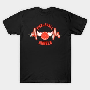 Pickleball ANGELS shirt   for pretty pickleball ladies, sisters, woman players  out there to wear T-Shirt